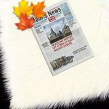 Background Fur Photography Photo Nail Art Soft Fur Table Mat Background Backdrop Rug