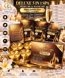 MIAMI BUBBLE GLOW – ✨🥂
DELUXE 5 IN 1 SPA – PEDICURE & MANICURE 50 hop 1 box 7 small