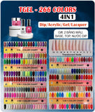 TGEL Polish Matching 4 In 1 Full Line 266 Colors Matching