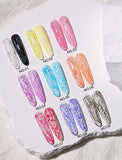 TGEL - Quickly Blooming Nail Polish  Ocean Wave Bubble Gel Free Set Poke