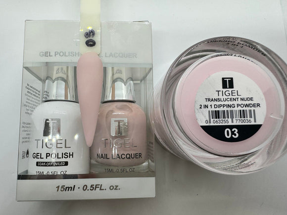 TGEL TRANSLUCENT NUDE #03