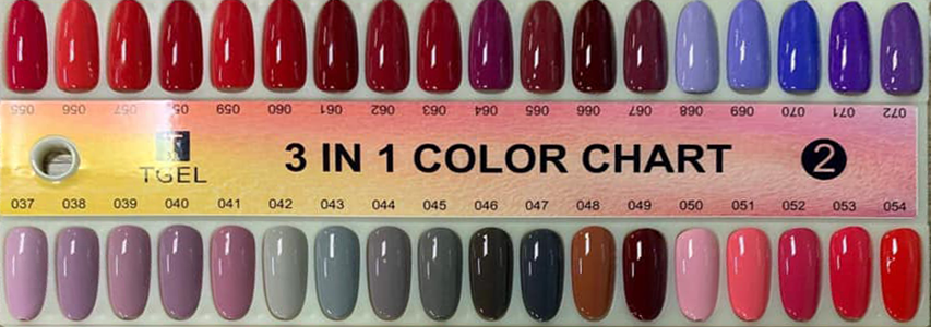 TGEL 36 Colors 4in1 Gel & Powder Matching – Le's Discount Beauty Supply
