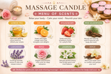 Massage Oil Candles – Elevate Your Spa Experience 100pcs