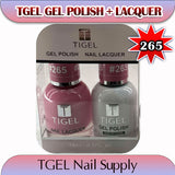 TGEL 3in1 Gel Polish + Nail Lacquer + Dipping Powder #265