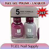 TGEL 3in1 Gel Polish + Nail Lacquer + Dipping Powder #267