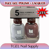 TGEL 3in1 Gel Polish + Nail Lacquer + Dipping Powder #275