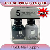 TGEL 3in1 Gel Polish + Nail Lacquer + Dipping Powder #284