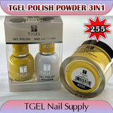 TGEL 3in1 Gel Polish + Nail Lacquer + Dipping Powder #255