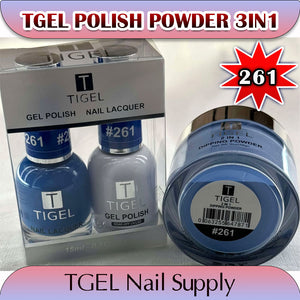 TGEL 3in1 Gel Polish + Nail Lacquer + Dipping Powder #261