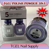 TGEL 3in1 Gel Polish + Nail Lacquer + Dipping Powder #262