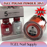 TGEL 3in1 Gel Polish + Nail Lacquer + Dipping Powder #273