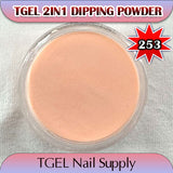 TGEL 3in1 Gel Polish + Nail Lacquer + Dipping Powder #253