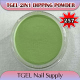 TGEL 3in1 Gel Polish + Nail Lacquer + Dipping Powder #257
