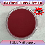 TGEL 3in1 Gel Polish + Nail Lacquer + Dipping Powder #273