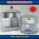 TGEL 3in1 Gel Polish + Nail Lacquer + Dipping Powder #219