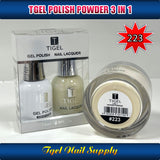 TGEL 3in1 Gel Polish + Nail Lacquer + Dipping Powder #223
