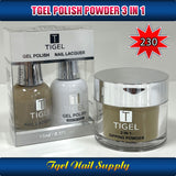 TGEL 3in1 Gel Polish + Nail Lacquer + Dipping Powder #230