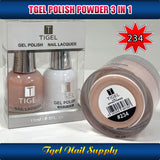 TGEL 3in1 Gel Polish + Nail Lacquer + Dipping Powder #234