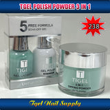 TGEL 3in1 Gel Polish + Nail Lacquer + Dipping Powder #238