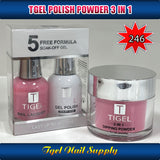 TGEL 3in1 Gel Polish + Nail Lacquer + Dipping Powder #246