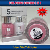 TGEL 3in1 Gel Polish + Nail Lacquer + Dipping Powder #246