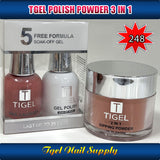 TGEL 3in1 Gel Polish + Nail Lacquer + Dipping Powder #248