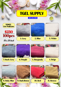 Towels For Pedicures size 18 x 28 inch khan Lon