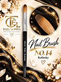 Acrylic Nail Brush TGEL Kolinsky. 1 brush