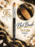 Acrylic Nail Brush TGEL Kolinsky. 1 brush
