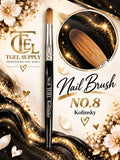 Acrylic Nail Brush TGEL Kolinsky. 1 brush