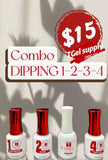 TGEL Dipping Powder System  New - Set 4 bottles 1-2-3-4