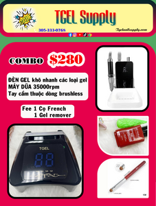 Combo Nail Drill + Nail Lamp