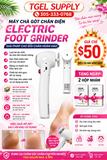 TGEL Electric Foot Callus Remover - Pedicure Tool Set Foot Grinder and Replacement Sandpaper may cha got Chan