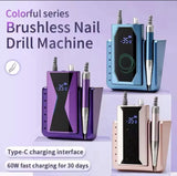 TGEL Nail Drill Machine 40000RPM Free 2 Nail Drill Bits