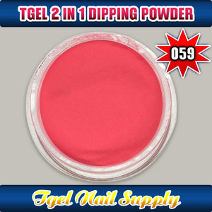 TGEL 3in1 Gel Polish + Nail Lacquer + Dipping Powder #059