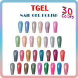 TGEL Set 30 Colors Gel Holographic