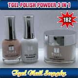 TGEL 3in1 Gel Polish + Nail Lacquer + Dipping Powder #182