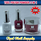 TGEL 3in1 Gel Polish + Nail Lacquer + Dipping Powder #200