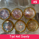 Nail Art Tiny Steel Caviar Beads Mix Size 3D Design Manicure