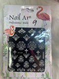 3D Acrylic Nail Stickers