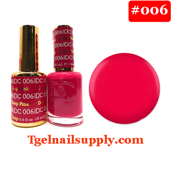 DND DC 006 Deep Pink 2/Pack