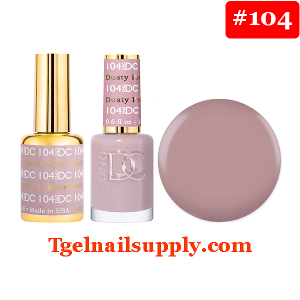 DND DC 104 Dusty Peach 2/Pack