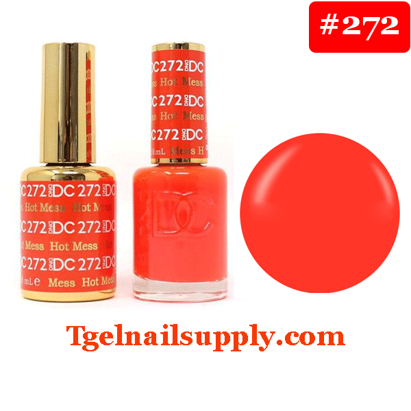 DND DC 272 Hot Mess 2/Pack – Le's Discount Beauty Supply