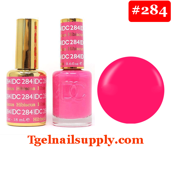 DND DC 284 Hibiscus 2/Pack – Le's Discount Beauty Supply DND DC 284 Hibiscus 2/Pack – Le's Discount Beauty Supply