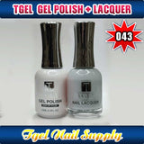 TGEL 3in1 Gel Polish + Nail Lacquer + Dipping Powder #043