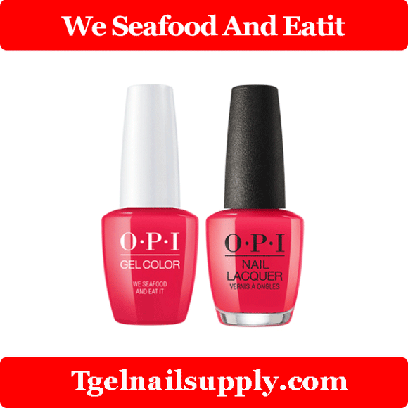 OPI GLL20 We Seafood And Eatit