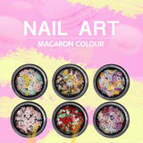 Nail Art Macaron Colour