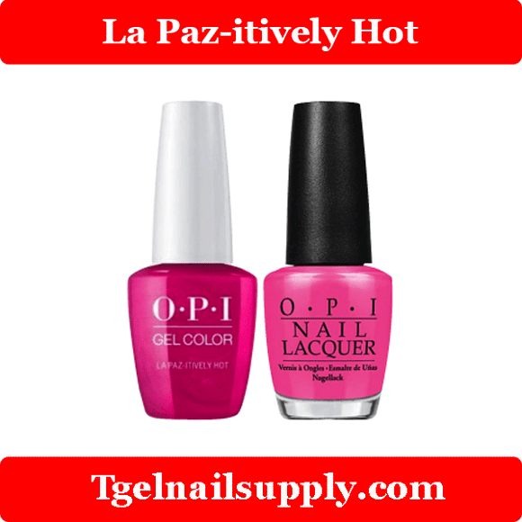 OPI  GLA20 La Paz-itively Hot