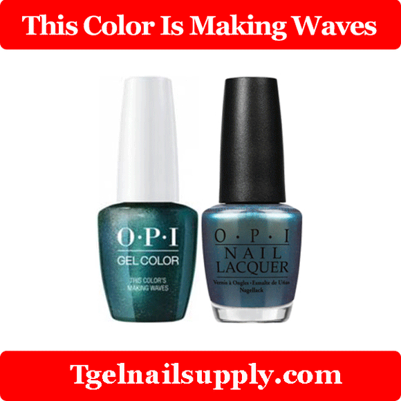 OPI GLH74 This Color Is Making Waves