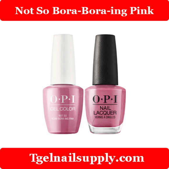 OPI  GLS45 Not So Bora-Bora-ing Pink